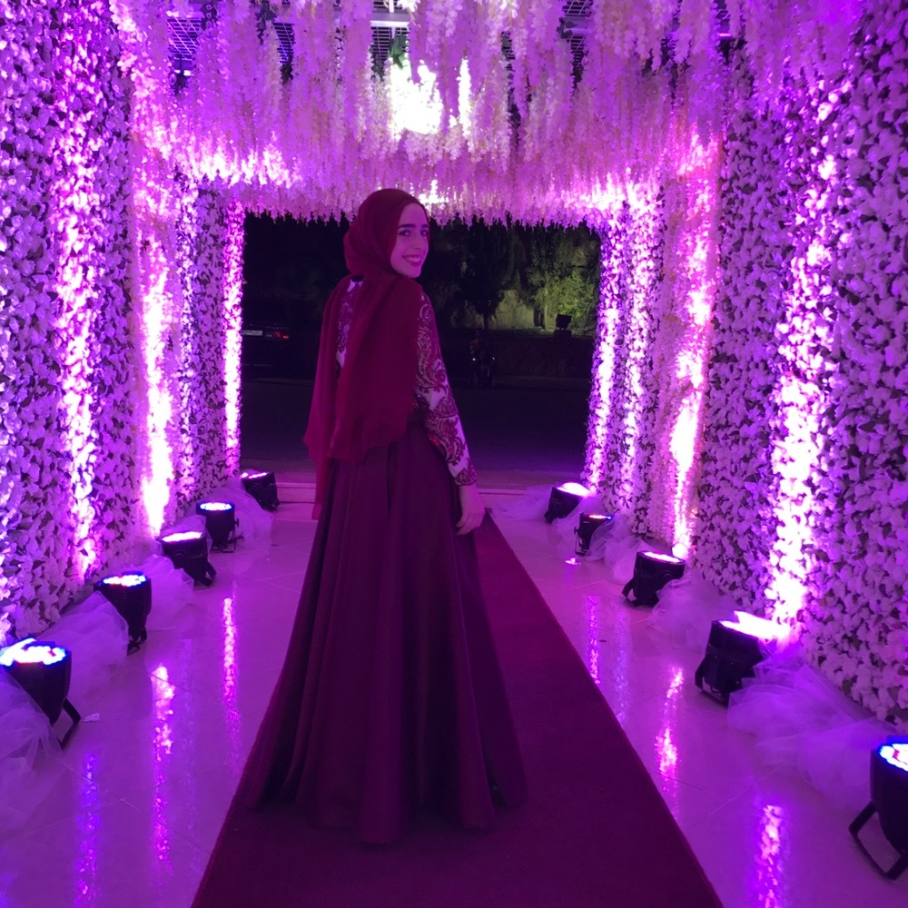 Custom Made Sequin Evening Gown - image 3